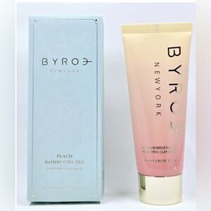 $70 BYROE New York Peach Kombucha Tea Purifying Clay Mask NIB